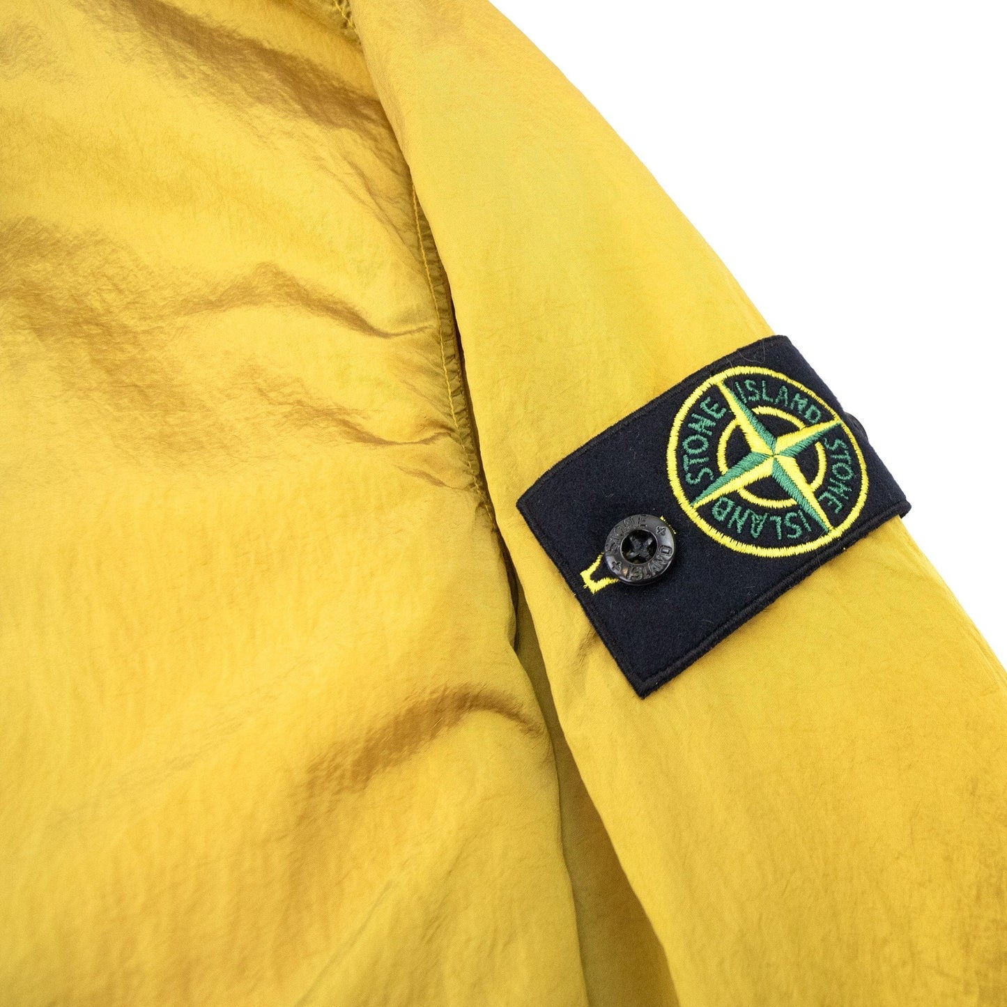 Stone Island Q0519 Nylon Metal In Econyl Regenerated Nylon Tc Yellow V0030