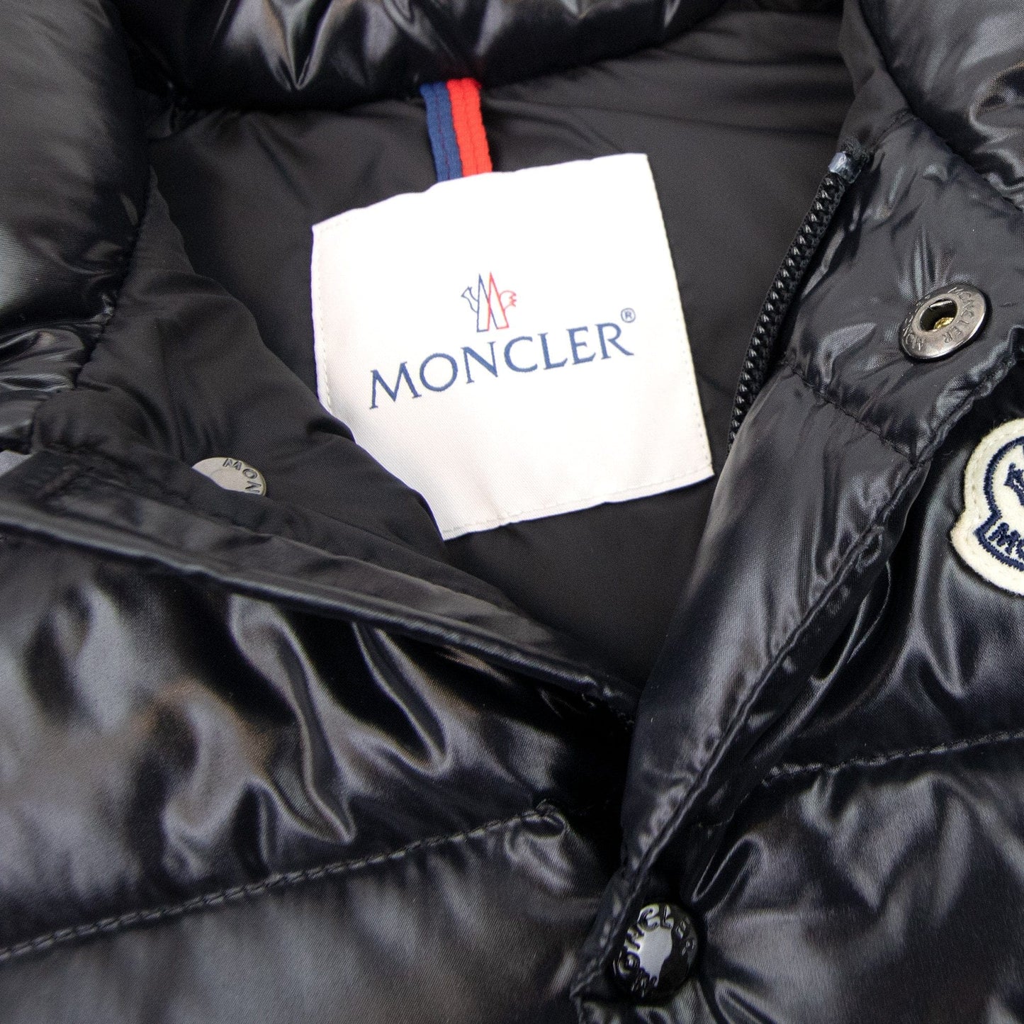 Moncler Junior Bernard Down Gilet Black 999