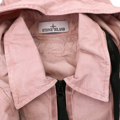 Stone Island 114wn T.co+old Overshirt Detachable Hood Pink