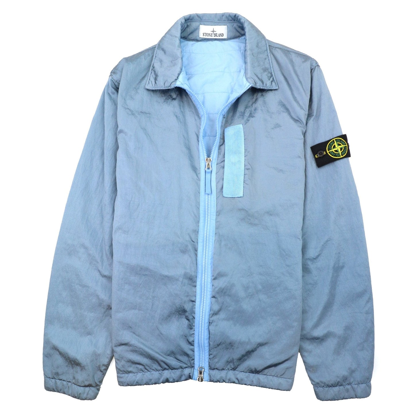 Stone Island Q0519 Nylon Metal In Econyl Regenerated Nylon Tc Blue V0046
