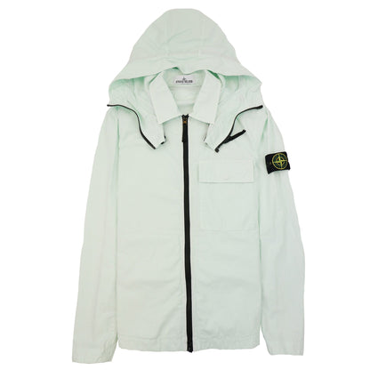 Stone Island 114wn T.co+old Overshirt Detachable Hood Mint Green