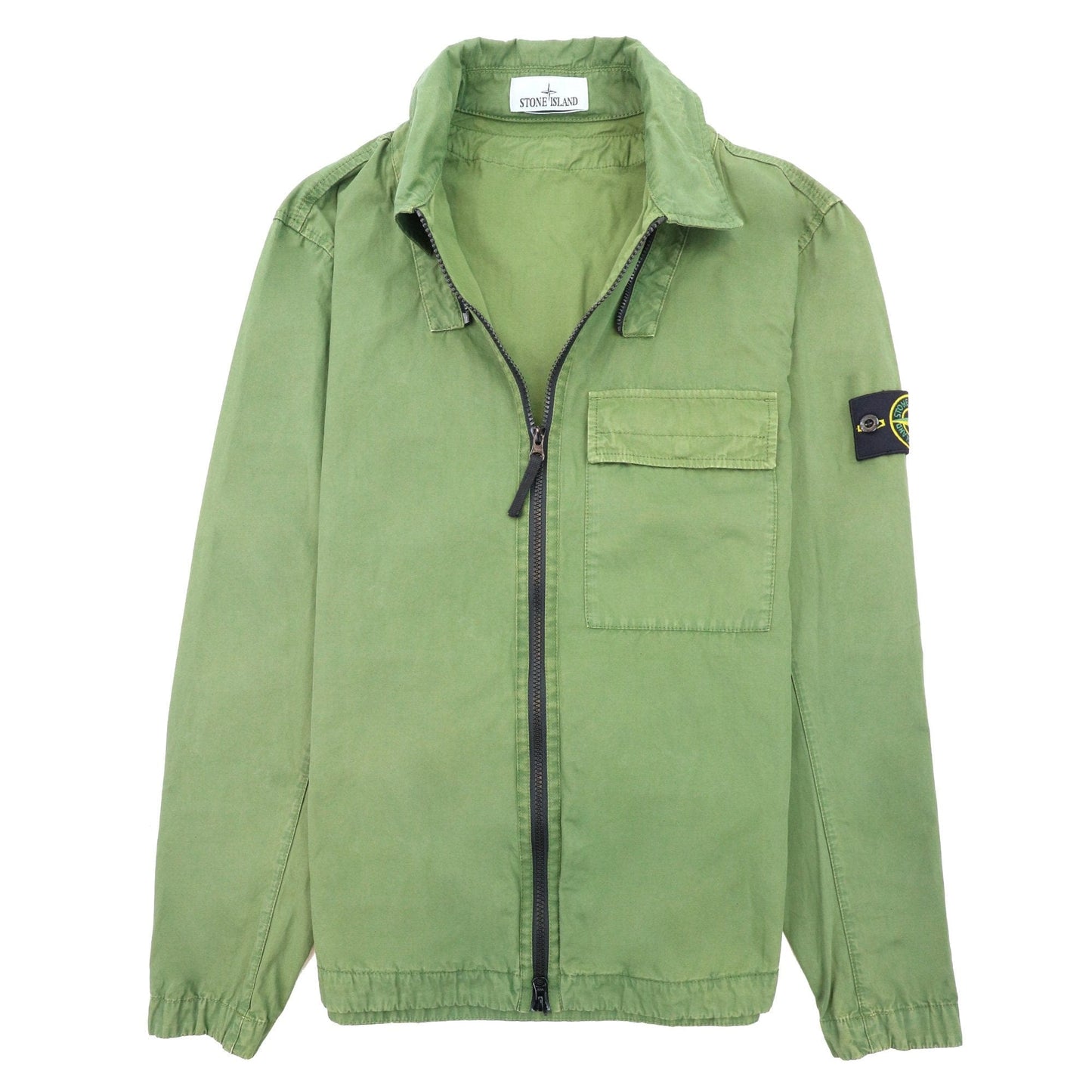 Stone Island 114wn T.co+old Overshirt Detachable Hood Khaki V0158