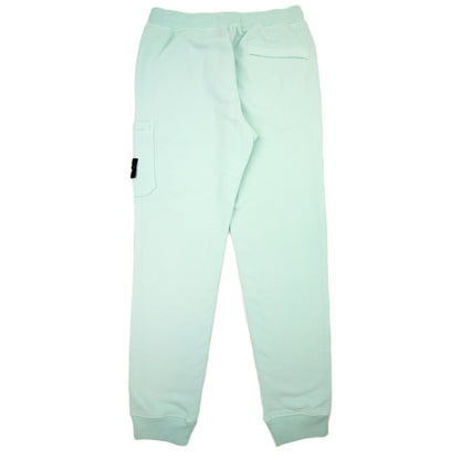 Stone Island 64520 Brushed Cotton Fleece Slim Fit Mint Green V0044