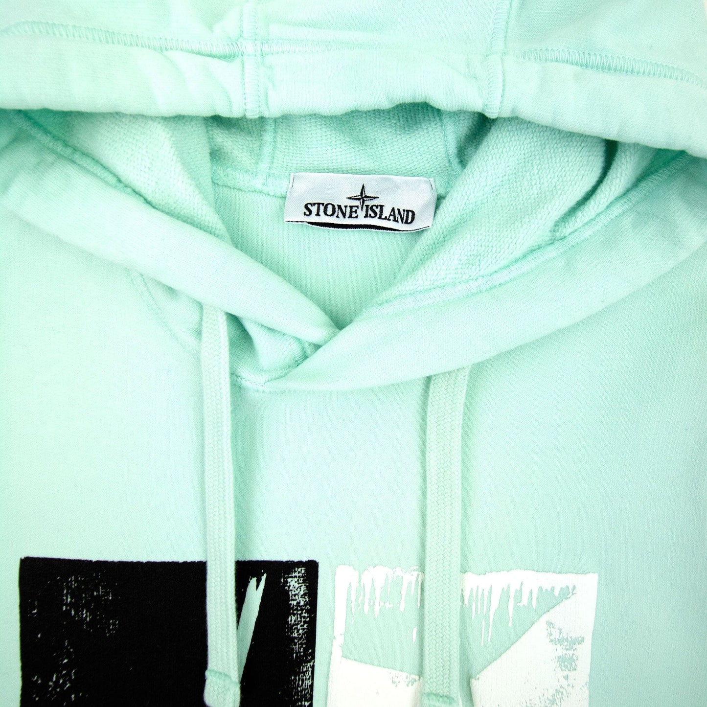 Stone Island 64182 Xilografia Four Hoody Mint Green V0044