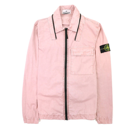 Stone Island 114wn T.co+old Overshirt Detachable Hood Pink