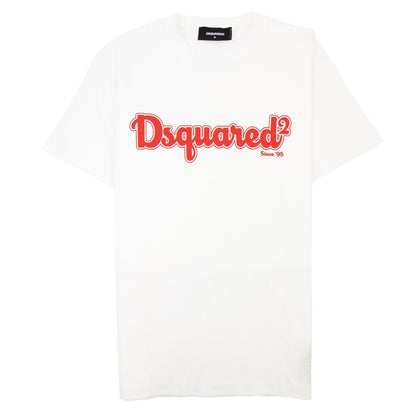 Dsquared2 D2 Patch Logo T-shirt White