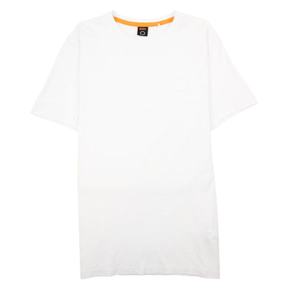 Hugo Boss Tegood Logo T Shirt White 100