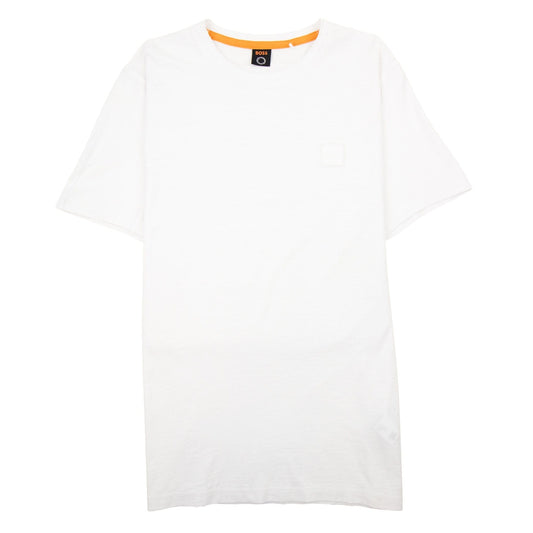 Hugo Boss Tegood Logo T Shirt White 100