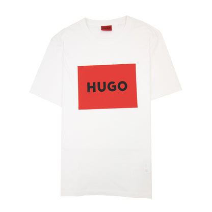 Hugo Dulive222 Logo T Shirt White 100