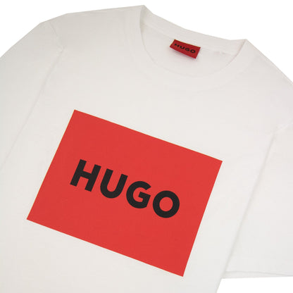Hugo Dulive222 Logo T Shirt White 100
