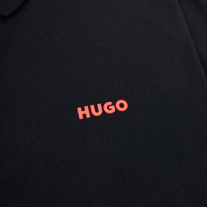 Hugo Donos222 Regular Fit Polo Black 001