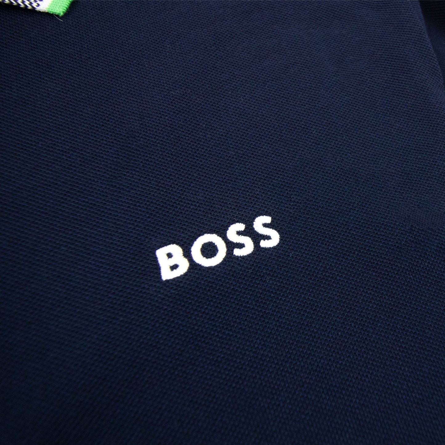 Hugo Boss Plisy Regular Fit L/s Polo Navy 404
