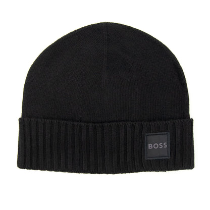 Hugo Boss Kaios Knitted Beanie Black 001