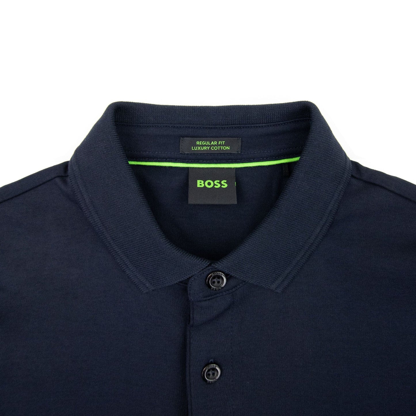 Hugo Boss Pirol Regular Fit L/s Polo Navy 402