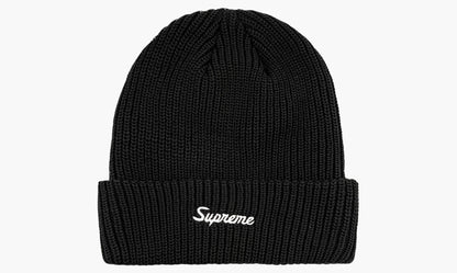 SUPREME LOOSE GAUGE BEANIE BLACK