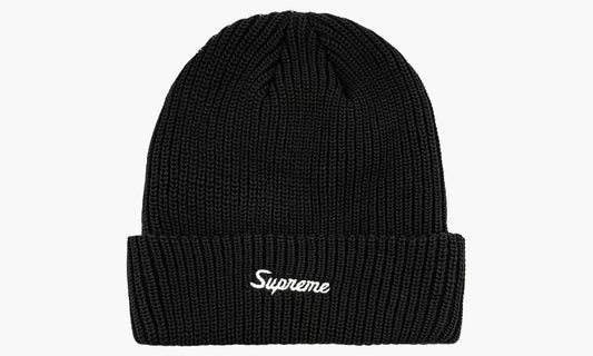 SUPREME LOOSE GAUGE BEANIE BLACK