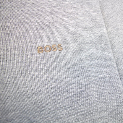 Hugo Boss Paule 4 Slim Fit Branded Placket Polo Grey 059