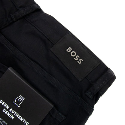 Hugo Boss Delaware3-1 Modern Authentic Slim Fit Jeans Black 002