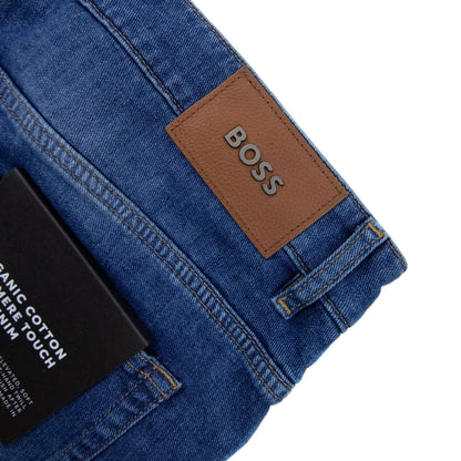 Hugo Boss Delano Slim Tapered Fit Jeans Blue 429