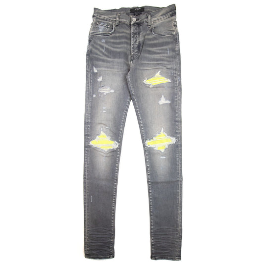 Amiri Mx1 Ultrasuede Neon Jean Grey