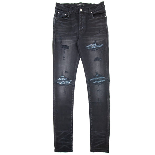 Amiri Bandana Mx1 Jean Aged Black