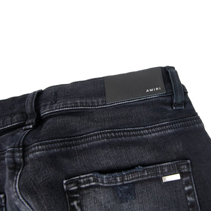 Amiri Bandana Mx1 Jean Aged Black