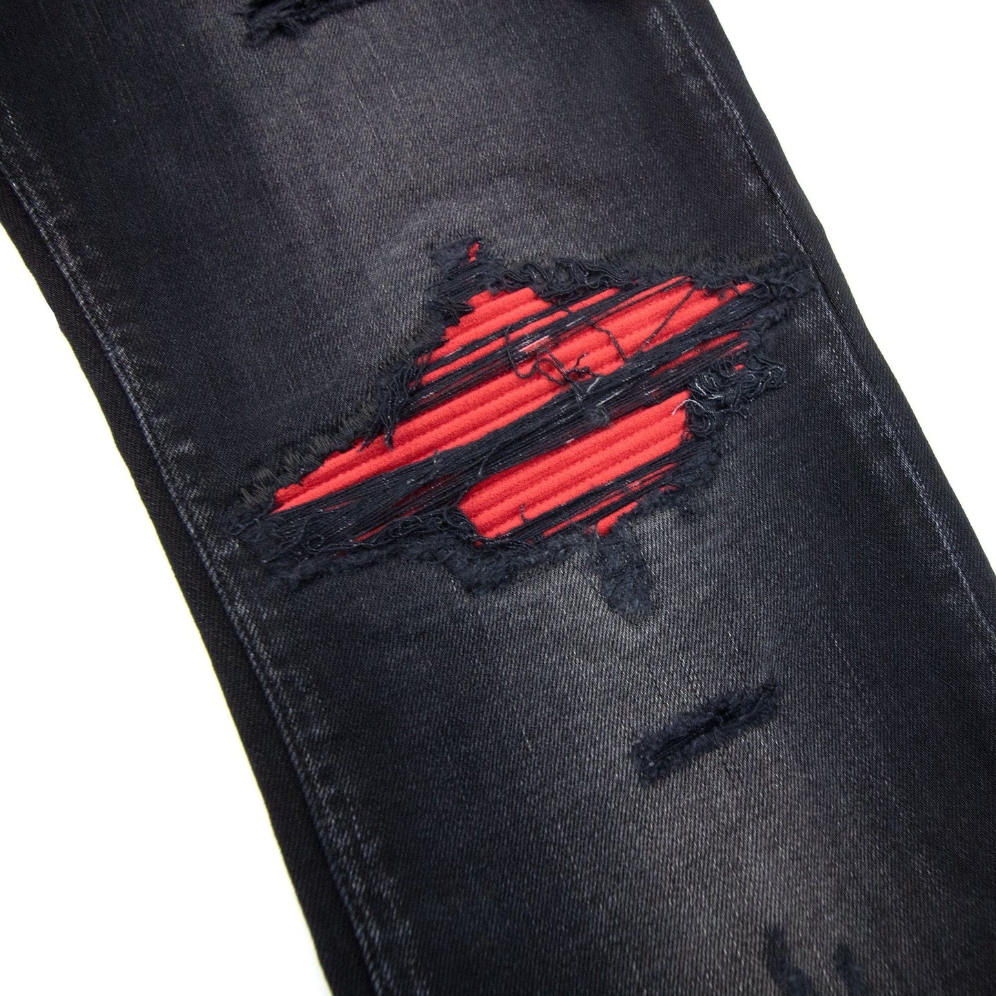 Amiri Ultra Suede Mx1 Jean Aged Black