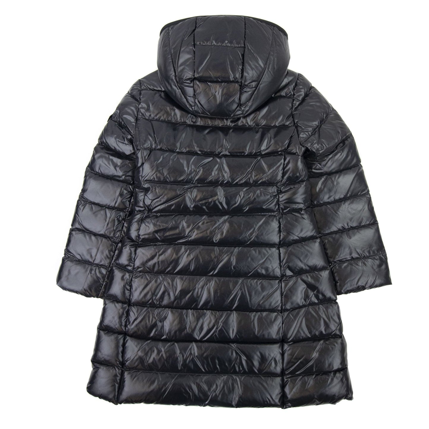 Moncler Junior Moka Padded Coat Black