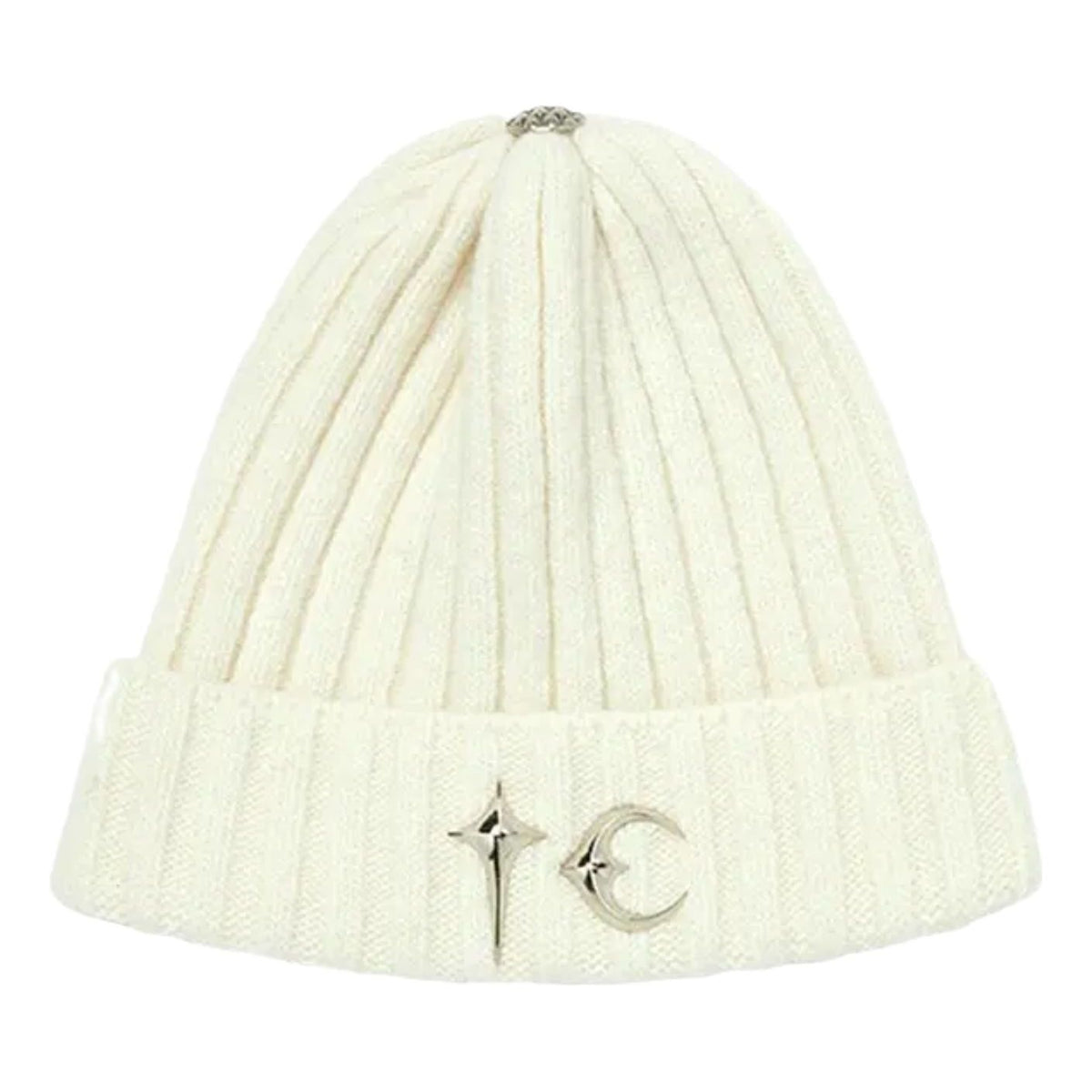 Thug Club TC Emblem Basic Beanie 'White' TC24AC1601