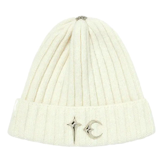Thug Club TC Emblem Basic Beanie 'White' TC24AC1601