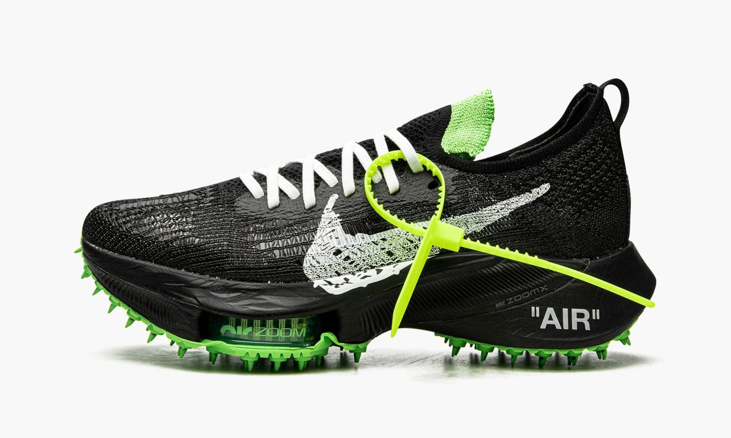 NIKE X OFF WHITE TEMPO BLACK SCREAM GREEN