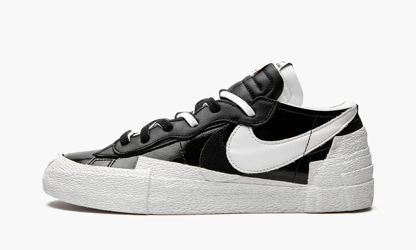 NIKE BLAZER LOW SACAI BLACK PATENT LEATHER