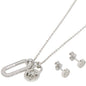 Michael Kors Silver Tone Two Piece Jewellery Set