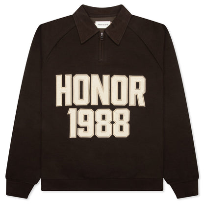 1988 Quarter Zip - Brown