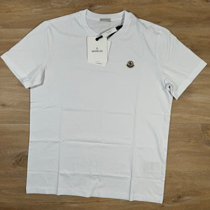 Moncler 3 Pack Logo T-Shirt in White