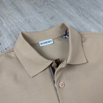 Burberry 'Hartford' Polo Shirt - Soft Fawn