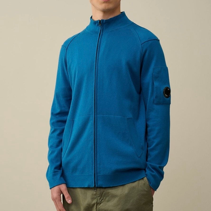 CP Company Merino Wool Zip Cardigan