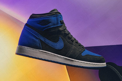 Air Jordan 1 Retro High OG 'Royal Reimagined'- Black/Royal Blue/White