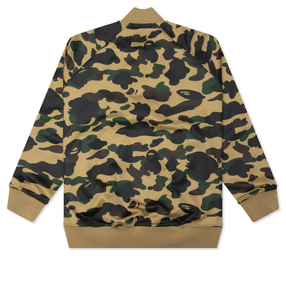 1st Camo Relaxed Fit Track Jacket - Yellow