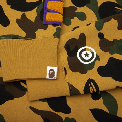 1st Camo Shark Crewneck Sweatshirt - Yellow