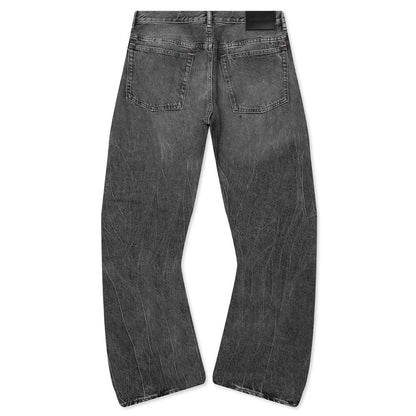 2006M Gothik Loose Fit Jeans - Washed Black