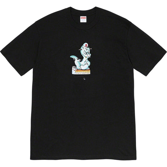 SUPREME DINOSAUR TEE BLACK
