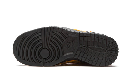 NIKE X OFF WHITE RUBBER DUNK UNIVERSITY GOLD