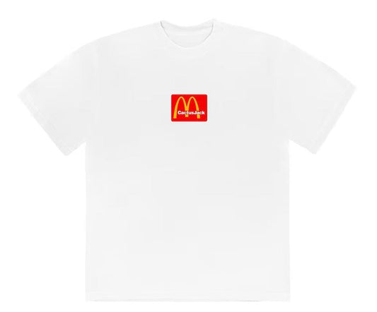 TRAVIS SCOTT X MCDONALDS SESAME T-SHIRT WHITE