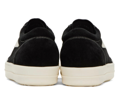 RICK OWENS BLACK VINTAGE SNEAKERS
