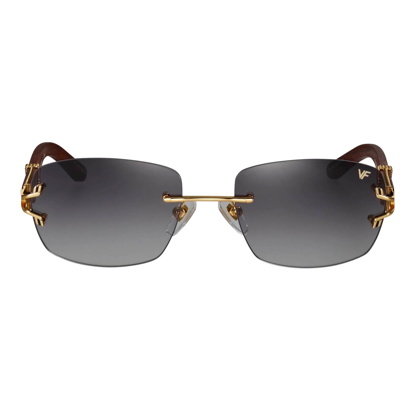 VINTAGE FRAMES BAL HARBOUR WOOD EDITION DRILL MOUNT GRAY GRADIENT
