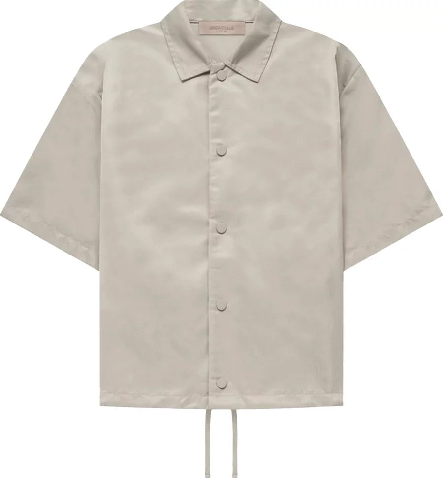 ESSENTIALS NYLON JERSEY SHORT SLEEVE SMOKE