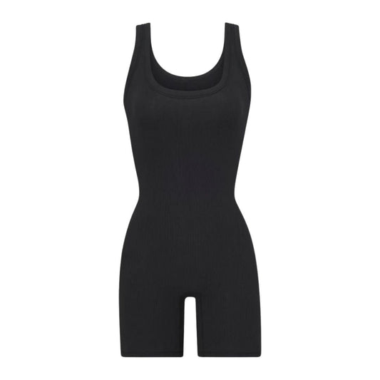 SKIMS COTTON RIB ONESIE SOOT