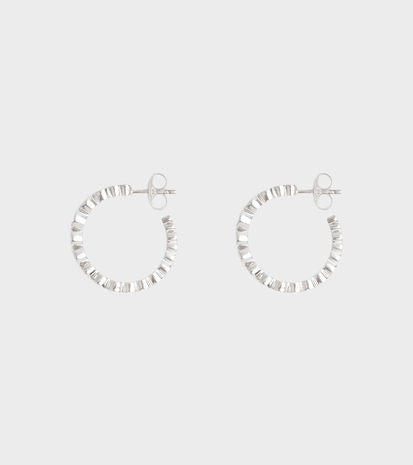 Ottilia Hoops Silver