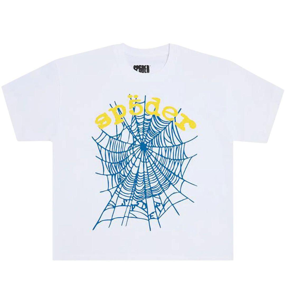 SP5DER LEGACY LOGO HEAVYWEIGHT T-SHIRT WHITE